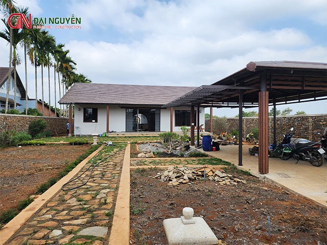 Mẫu nhà vườn từ 1 tỷ đồng